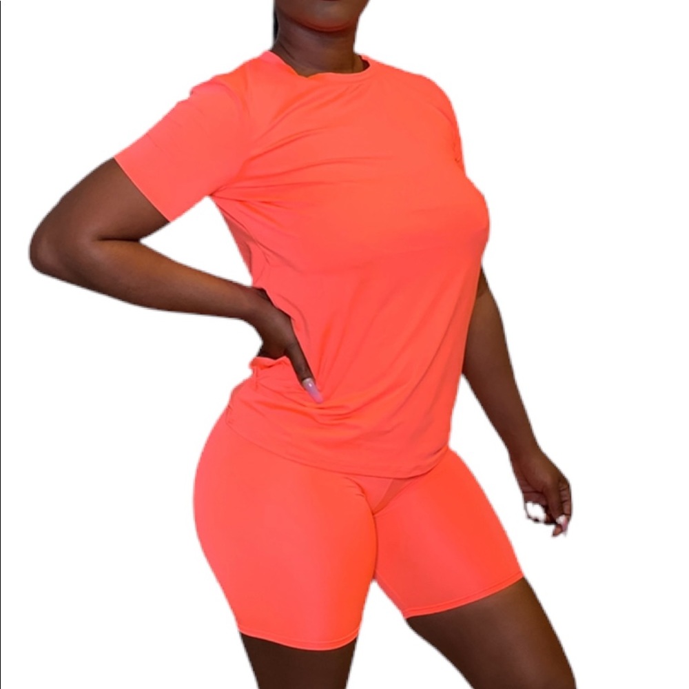 Biker Shorts Set